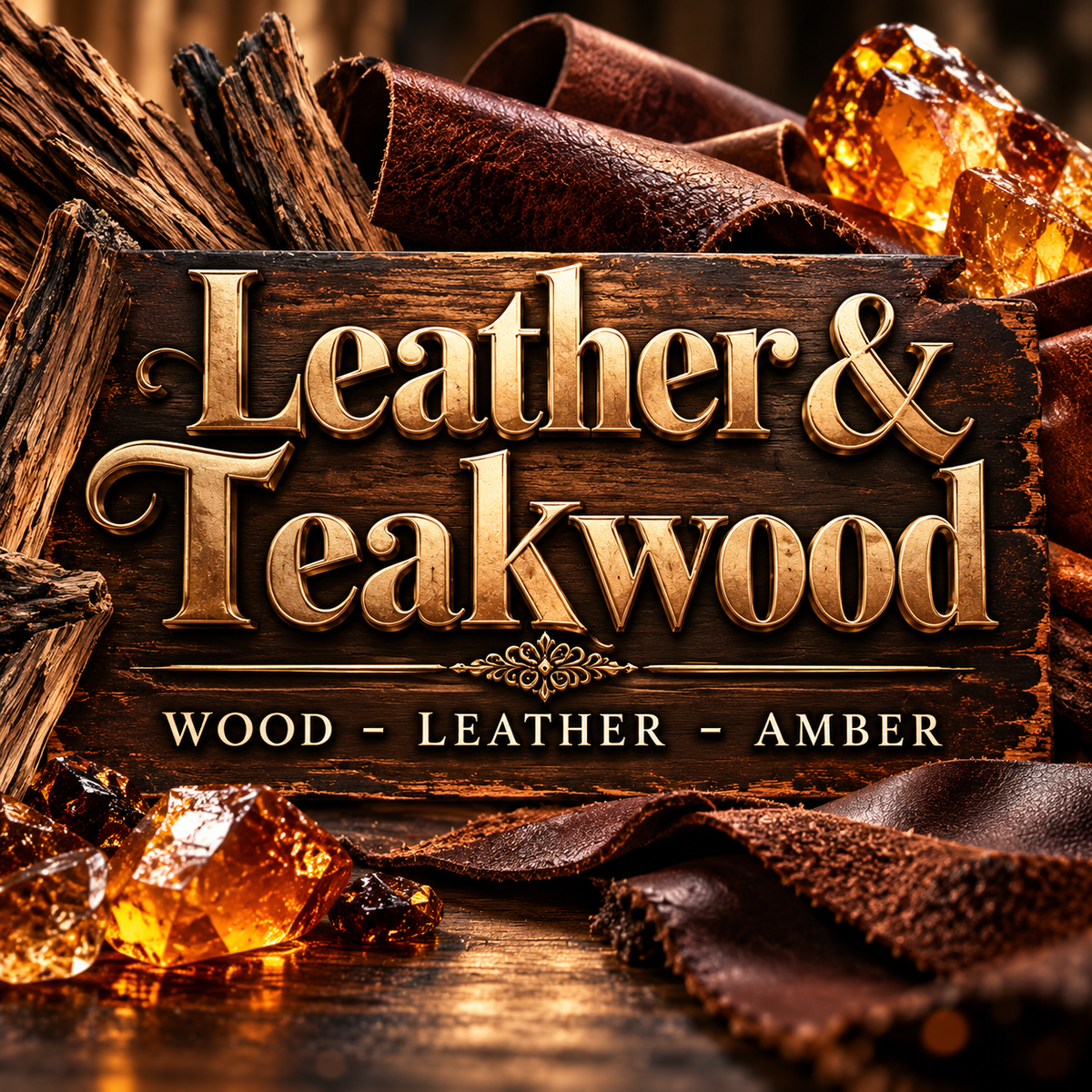 Leather & Teakwood